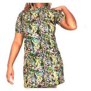 Zara Neon Jungle Dress